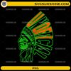 Unofficial St Patrick’s Day Lucky Irish PNG warrior shamrock design