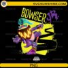 Bowser Jr Graffiti PNG 2026 with paintbrush and neon street art design