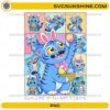 Chillin With My Peeps Derpy Tiger PNG Easter bunny blue cat design