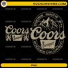 Coors Banquet Beer PNG bundle vintage logo Golden Colorado design
