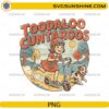 Funny Toodaloo Cuntaroos Scooter Girl PNG vintage cartoon girl riding scooter with dog