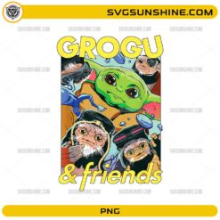 grogu and friends png baby yoda cute cartoon design