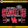 Houston Cougars Sweet 16 2026 NCAA March Madness PNG design