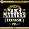 Iowa Hawkeyes March Madness 2026 NCAA basketball PNG design