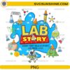 Lab Story Cartoon PNG cute science lab design Lab Week 2026