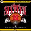 Nebraska Cornhuskers Sweet 16 2026 NCAA March Madness PNG design