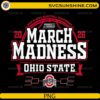 Ohio State Buckeyes March Madness 2026 NCAA basketball PNG design