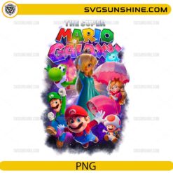 Super Mario Galaxy Cute Characters PNG