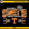 tennessee volunteers sweet 16 2026 ncaa mens march madness png design
