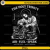 The Holy Trinity Mechanic PNG Christian garage air fuel spark design