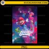 The Super Mario Galaxy Movie PNG colorful space adventure cartoon design
