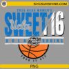 ucla bruins sweet 16 2026 womens march madness png design