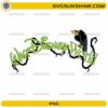 Walt Disney World Villains Raven PNG spooky Halloween design