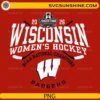 Wisconsin Badgers Women’s Hockey National Champions 2026 NCAA Frozen Four PNG
