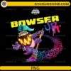 Bowser Jr PNG colorful graffiti Super Mario Galaxy design