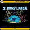 3 Days Later Christian PNG with cross and Easter resurrection theme design