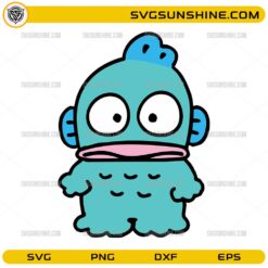 Hangyodon SVG cute cartoon character digital design