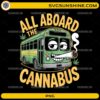 funny cannabus stoner bus weed 420 PNG design