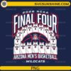 Arizona Wildcats 2026 NCAA Final Four men’s basketball PNG design