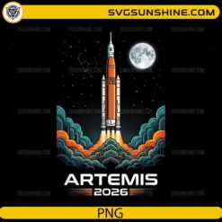 Artemis II abstract collage beach aesthetic PNG design