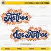 Astros Talavera SVG bundle with floral Mexican style designs