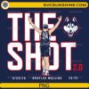Braylon Mullins The Shot 2.0 UConn Huskies basketball PNG design