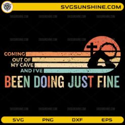 Christian Jesus resurrection SVG vintage sunset cross design