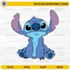 Cute Stitch SVG sitting design for Cricut and Silhouette crafting