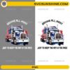 Driving All Night truck PNG American flag semi truck design