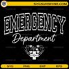 Emergency Department SVG with medical icons and ER nurse theme