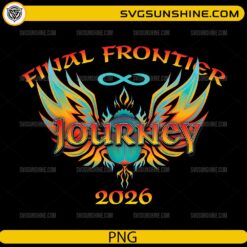 Final Frontier Journey 2026 futuristic wings scarab PNG design