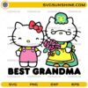 Hello Kitty Best Grandma SVG Design