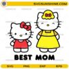 Hello Kitty Best Mom SVG cute mother’s day design