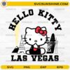 Hello Kitty Las Vegas SVG with city landmarks design