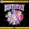Kpop Demon Hunters Birthday PNG cute colorful party design