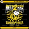 Michigan Wolverines Belt 2 Ass World Tour 2025 2026 mascot PNG design