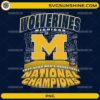 Michigan Wolverines Champions Basketball PNG 2026 NCAA Final Four design