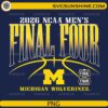 Michigan Wolverines Final Four 2026 NCAA basketball PNG design