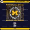 Michigan Wolverines National Champions 2026 PNG Final Four NCAA basketball design