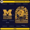 Michigan Wolverines National Champions 2026 PNG vintage cartoon mascot front back design