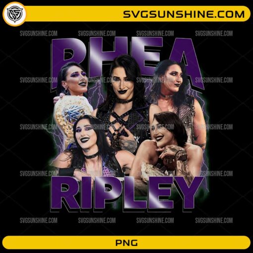 Wwe Rhea Ripley Outline Rhea Ripley PNG – WWE Brutality Graphic Design for Sublimation