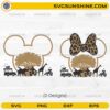 Safari Mickey SVG bundle with animal kingdom scene designs