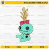 Scrump doll from Lilo and Stitch cute cartoon SVG design