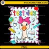 cute goose test day design with you got this message and school elements