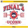 UConn Huskies Women’s Final Four 2026 basketball PNG design