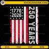 usa 250 years svg 1776 2026 american flag distressed patriotic design
