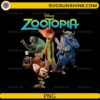 Zootopia cartoon characters PNG animal police design