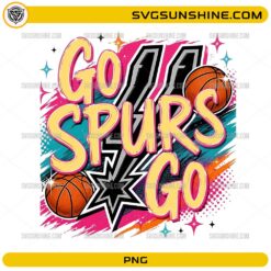 90s neon basketball PNG with colorful retro typography and basketball elements