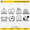 BT21 SVG bundle with cute character designs for Cricut crafts