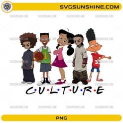 Cartoon Characters Culture PNG | Juneteenth Inspired Cartoon Digital Download